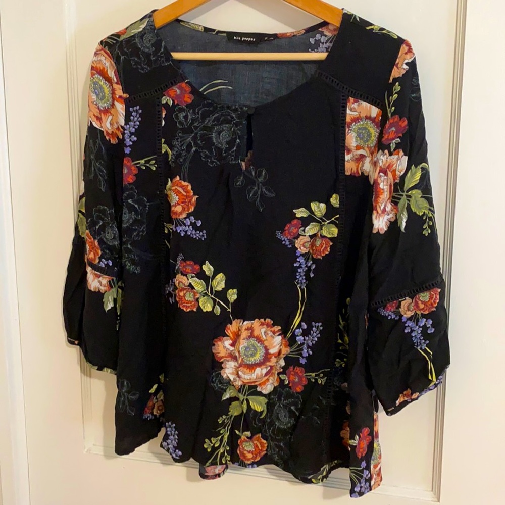 Flowy floral top